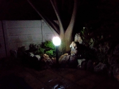 Installing Garden Lights - Image 11